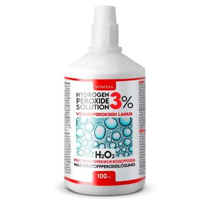 Hidrogén-peroxid 3%-os oldat – 100 ml – Vitateka