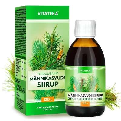 Erdeifenyő-hajtás szirup – 120 ml – Vitateka