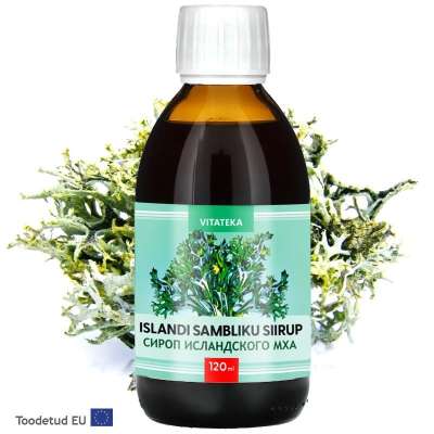 Izlandi zuzmó szirup – 120 ml – Vitateka