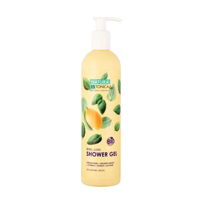 Natura Estonica Basil Lush frissítő tusfürdő bazsalikommal és mangóval – 400 ml