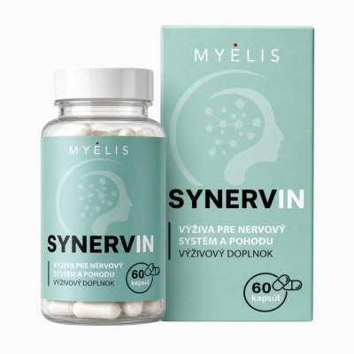 Synervin – prémium idegrendszeri támogatás – 60 kapszula – Myelis