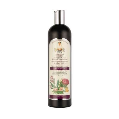 Babička Agafia №3 bojtorjános-propoliszos sampon hajhullásra hajlamos hajra – 550 ml