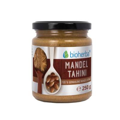 100% mandula tahini őrölt mandulabélből – 250 g – Bioherba