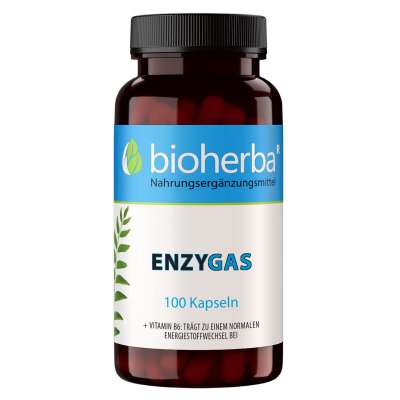 Anti-Gas – puffadás elleni enzimek – 100 kapszula – Bioherba