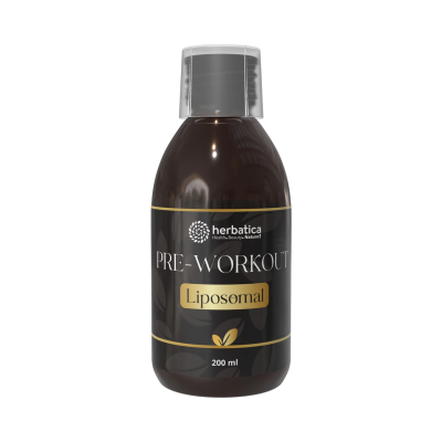 Lipozomális PRE-WORKOUT – 200 ml – Herbatica