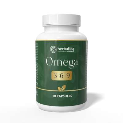Omega 3-6-9 - 70 kapszula - Herbatica