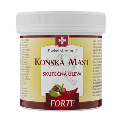 SwissMedicus FORTE melegítő lóbalzsam - 500 ml