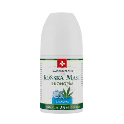 SwissMedicus hűsítő kenderes lóbalzsam ROLL-ON – 90 ml