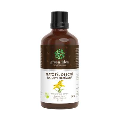 Közönséges aranyvessző tinktúra – cseppek 50 ml – Green idea