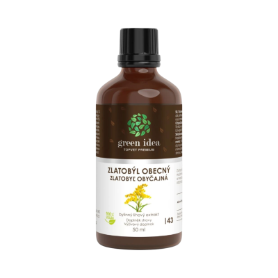Közönséges aranyvessző tinktúra – cseppek 50 ml – Green idea