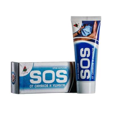SOS krémbalzsam zúzódásokra és véraláfutásokra - 75 ml – Elixir