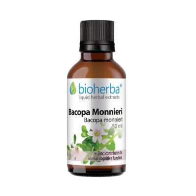 Bacopa monnieri tinktúra cseppek – 50 ml – Bioherba