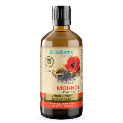 Bioherba hidegen sajtolt mákolaj – 100 ml