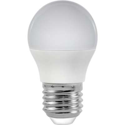 LED kis körte 5W E27 MelegFehér/2700K, 500 lumen, 45 mm 3 év garancia
