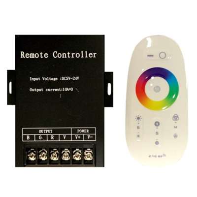LED vezérlő távirányítóval RGB 360W rádiós 2év garancia