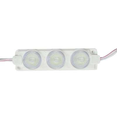 LED modul 3 LED 300lumen 1000 kelvin 12V IP65 70x20mm 2 év garancia