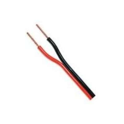 Hangszóró vezeték 2x0,5 mm piros-fekete