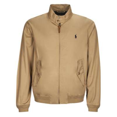 Dzsekik Polo Ralph Lauren BLOUSON ZIPPE EN SERGE DE COTON AVEC DOUBLURE TARTAN