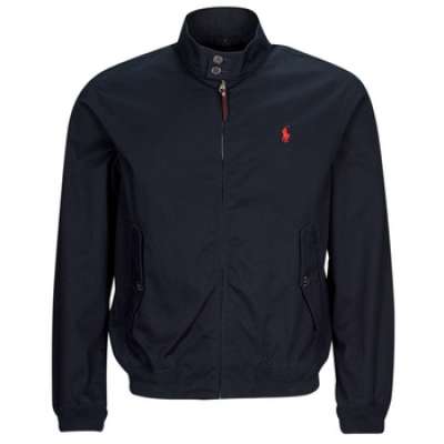 Dzsekik Polo Ralph Lauren BLOUSON ZIPPE EN SERGE DE COTON AVEC DOUBLURE TARTAN