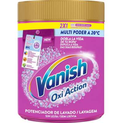 Cipőápolók Vanish Oxi Action Stain Remover Powder for Coloured Clothes