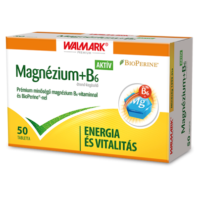 Magnézium+B6 Aktív 50 tabletta