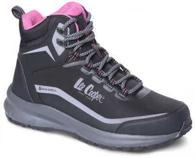 Lee Cooper bakancs BLACK FUSHIA 