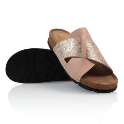 Batz papucs MARINA PEACH MIX