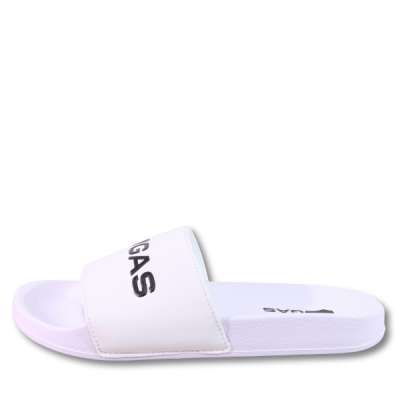 Gas papucs WHITE BLACK 