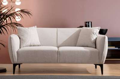 Beasley kanapé 160 cm szürke-fehér