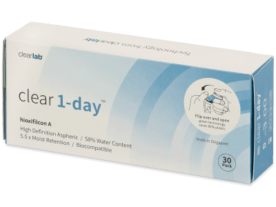 Clear 1-Day (30 db lencse)