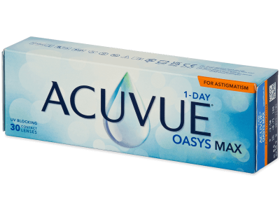 Acuvue Oasys Max 1-Day for Astigmatism (30 db lencse)
