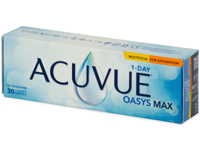Acuvue Oasys Max 1-Day Multifocal for Astigmatism (30 db lencse)