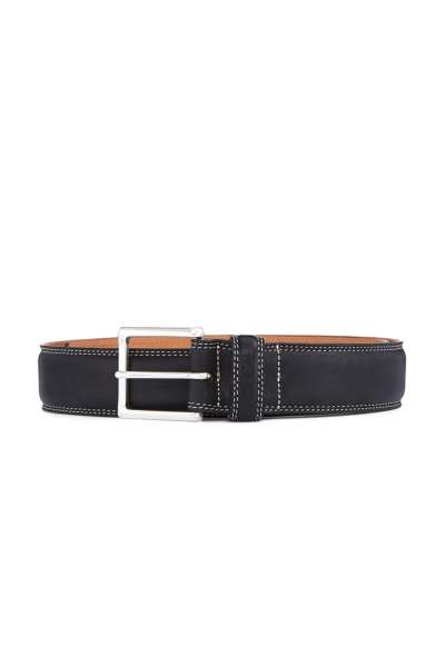 ÖV GANT WIDE JEANS BELT BLACK