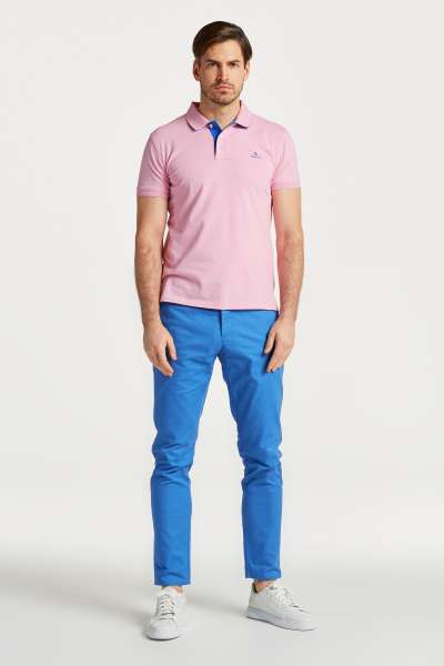 NADRÁG GANT HALLDEN TECH PREP CHINOS DAY BLUE