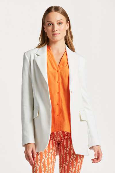 ZAKÓ GANT REG JERSEY BLAZER CREAM3