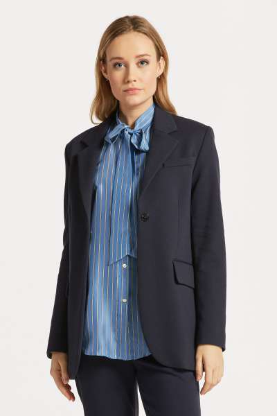 ZAKÓ GANT REG JERSEY BLAZER EVENING BLUE