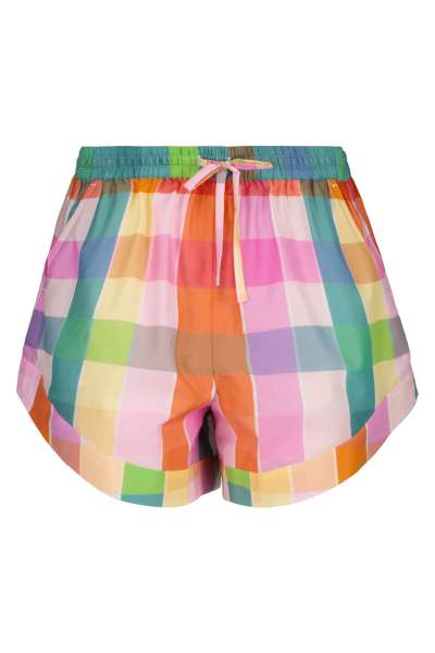 RÖVIDNADRÁG GANT MULTI CHECK CTN SILK SHORTS MULTICOLOR