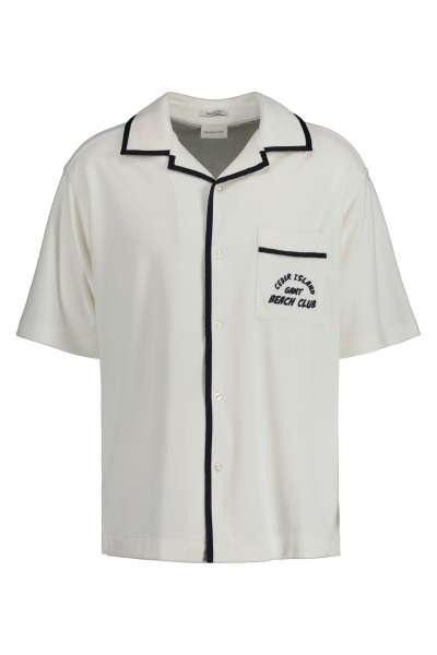 ING GANT REL TERRY SS SHIRT EGGSHELL