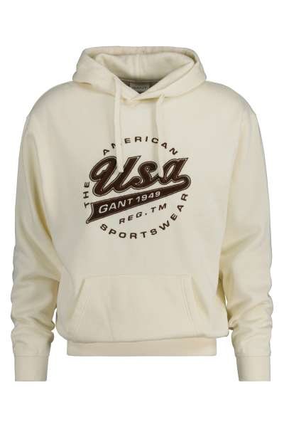 MEEGÍTŐ FESŐ GANT USA HOODIE CREAM