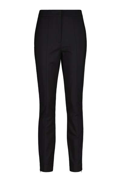 NADRÁG GANT SLIM PINTUCK ZIP PANTS EBONY BLACK