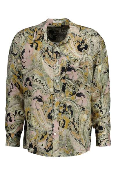 ING GANT OS PAISEY CUPRO SHIRT IGHT MUSTARD YEOW