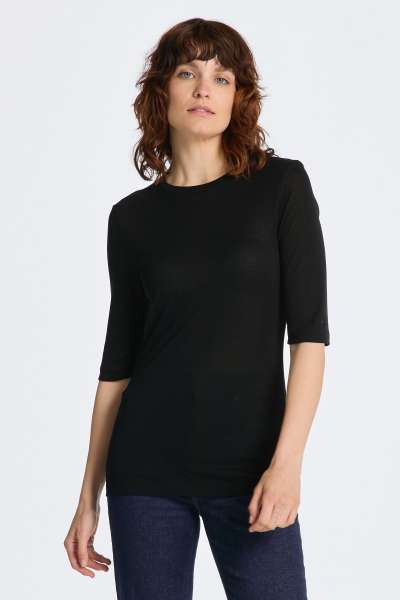 PÓLÓ GANT SLI LIGHTWEIGHT SS T-SHIRT BLACK