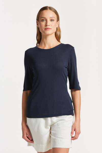 PÓLÓ GANT SLI LIGHTWEIGHT SS T-SHIRT EVENING BLUE