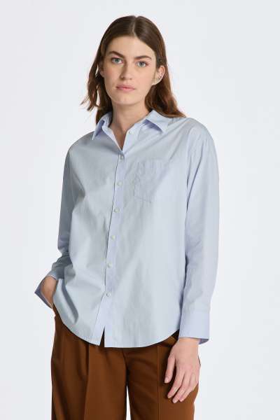 ING GANT REL POPLIN SHIRT LIGHT BLUE