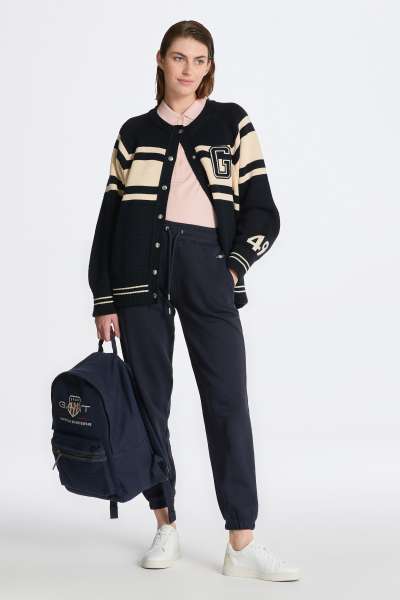 TRÉNINGNADRÁG GANT REL HIELD WEATPANT EVENING BLUE