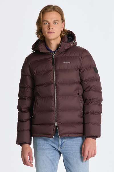 DZSEKI GANT ACTIVE COUD JACKET DARK MAHOGANY