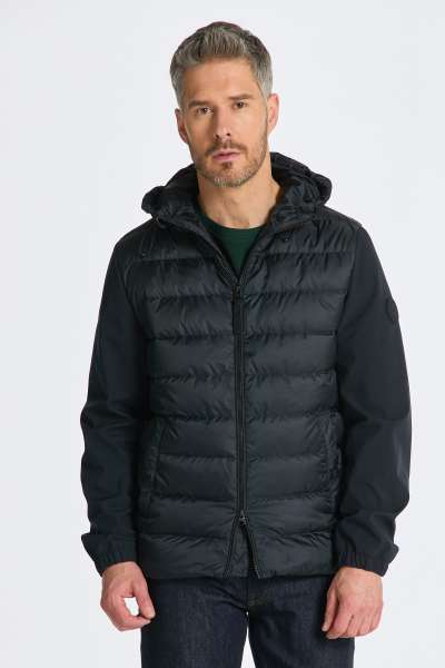 DZEKI GANT MIXED OFT HELL JACKET BLACK