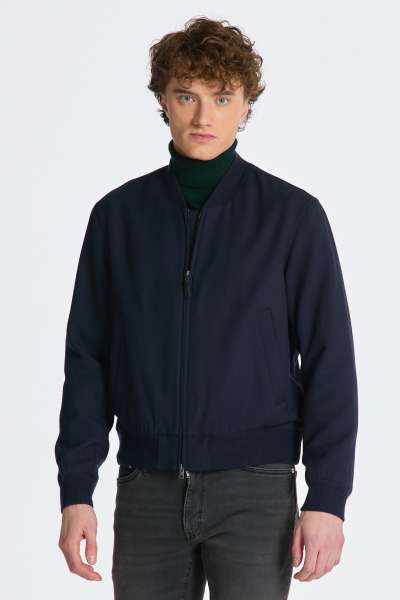 DZSEKI GANT DRESSED BOBER JACKET EVENING BLUE