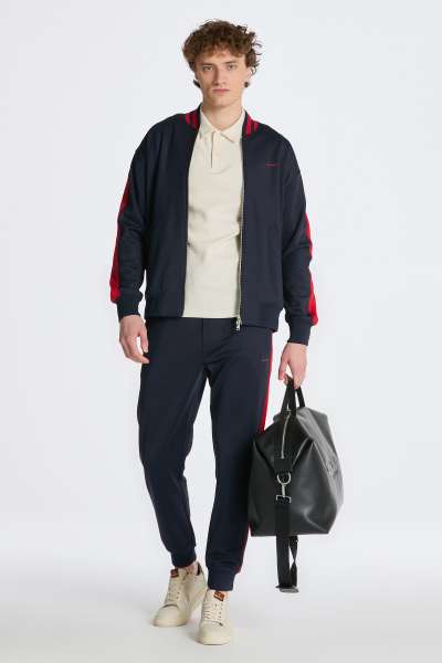 TRÉNINGNADRÁG GANT TRACK TROUSER EVENING BLUE