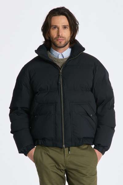 DZSEKI GANT HIKING PUFFER JACKET EBONY BLACK